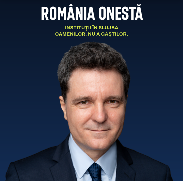 Poster de campanie Nicușor Dan 2025